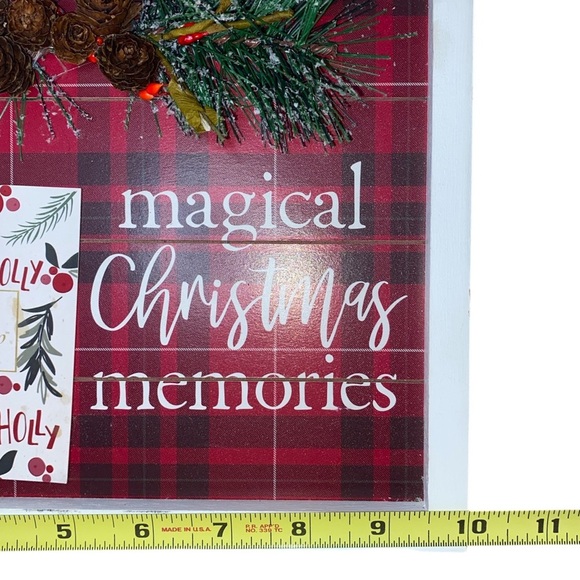 “MAGICAL CHRISTMAS MEMORIES” by Wendy Bellissimo Photo Clip Wall/Table Decor - Picture 7 of 8